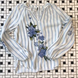 Anthropologie Akemi and Kin blouse S